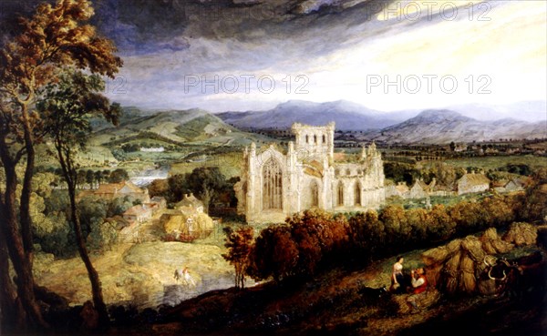 Ward, L'abbaye de Melrose