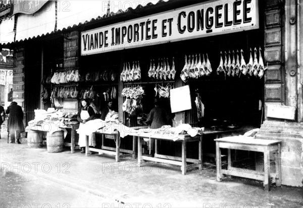 Shop where one could buy frozen meat