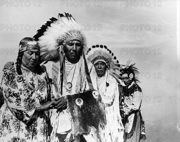 The Canadian indians: A band from Carlston Alberta playing the Sun Dance