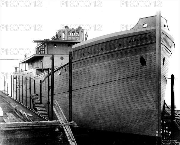 Construction de bateaux.