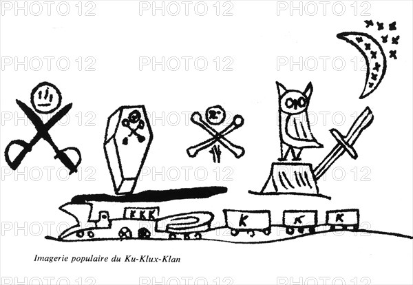 Popular imagery of the Ku Klux Klan