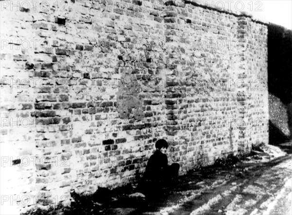 A street in the ghetto of Warsaw