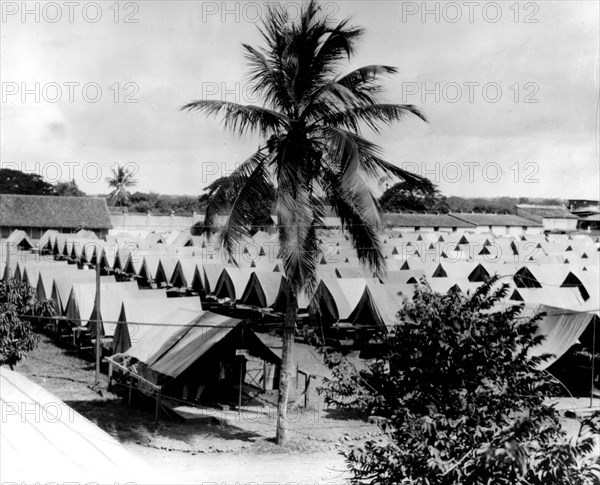 American military camp