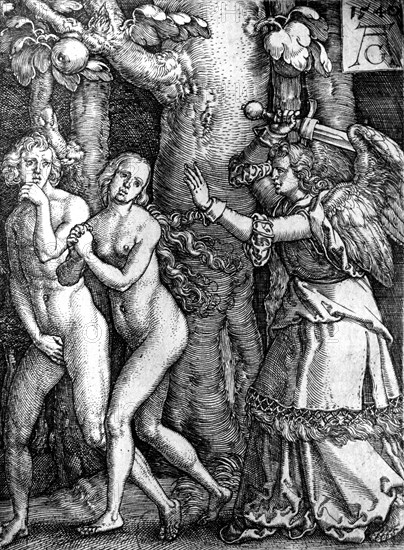 Adam et Eve chassés du paradis terrestre