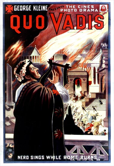 Affiche du film "Quo Vadis"