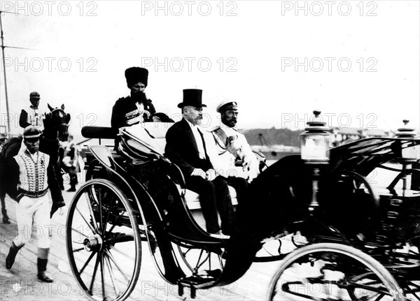 Visite de M. Raymond Poincaré, président de la république française en Russie