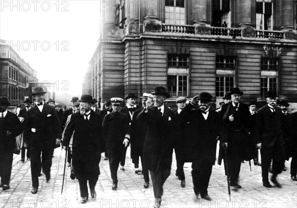 Signing of the Treaty of Versailles, 28 June 1919