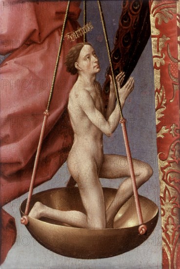 Van der Weyden, Le Jugement dernier (détail)