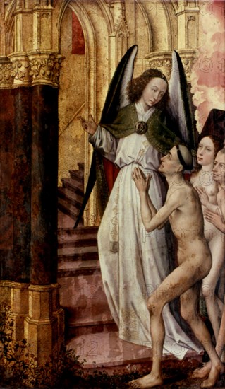 Van der Weyden, Le Jugement dernier (détail)