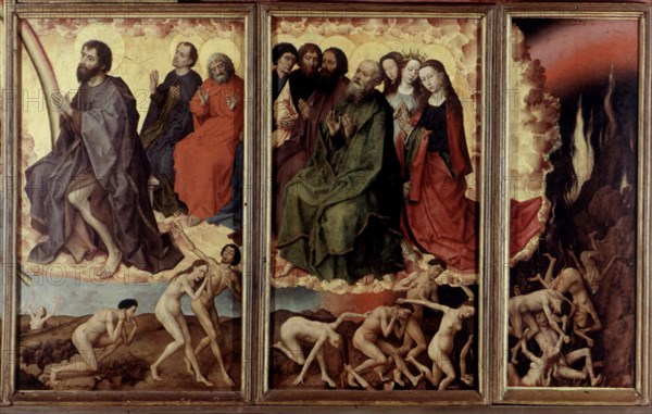 Van der Weyden, Le Jugement dernier (détail)