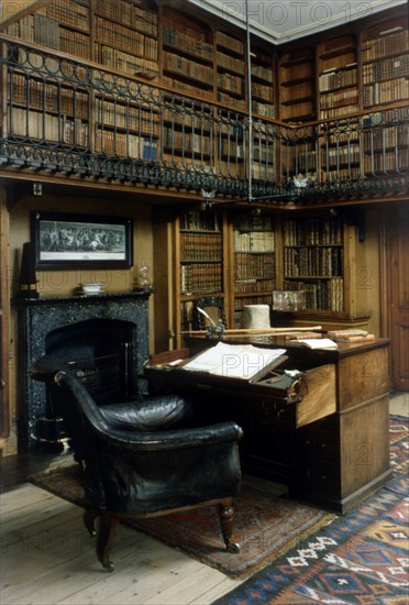 Sir Walter Scott's office in Abbotsford