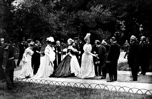 The Danish Royal family in Paris