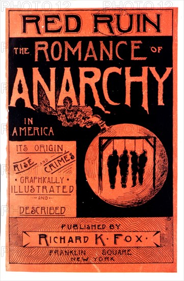 Cover of the book 'The romance of anarchy in America', 1888