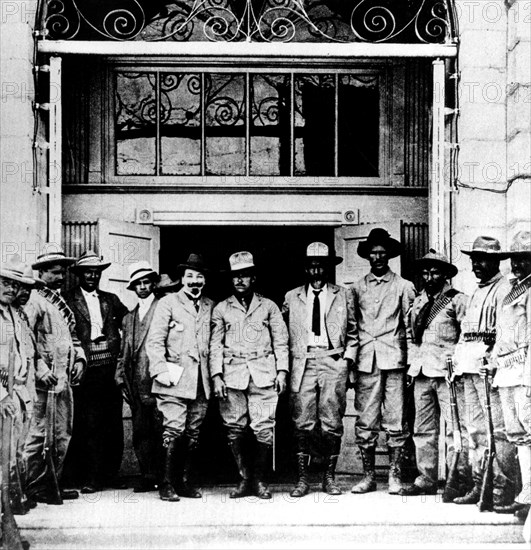 After the "Casa Gris", the customs of Ciudad Juarez become the maderist headquarters. This is where the peace treaties had been signed with Porfirio Diaz's emissaries