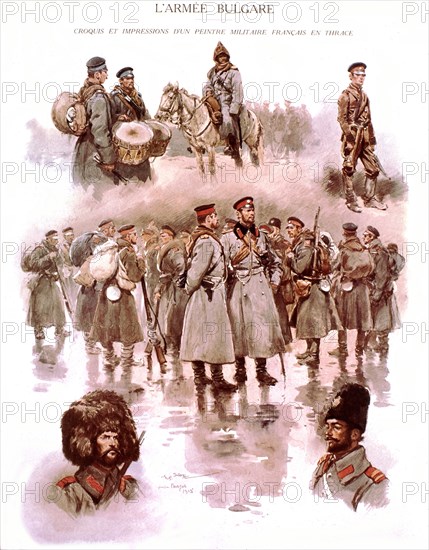 G. Scott, Bulgarian army