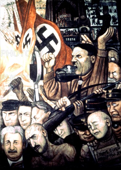 Rivera, Hitler as leader of the people