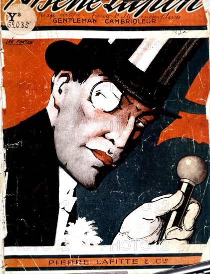 Cover of the book "Arsène Lupin, Gentleman Burglar" by Maurice Leblanc