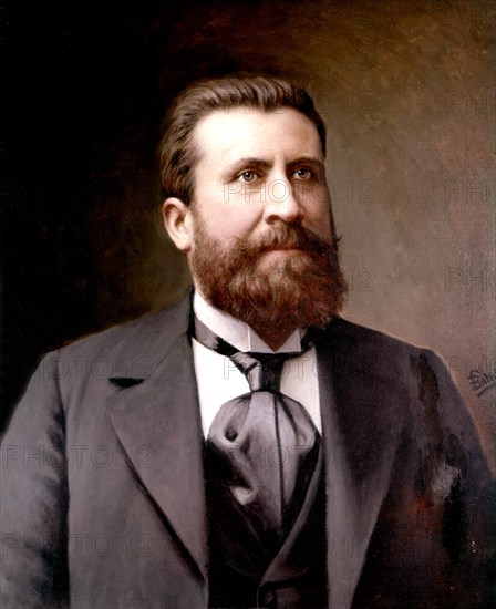 Batrut, Portrait of Jean Jaurès