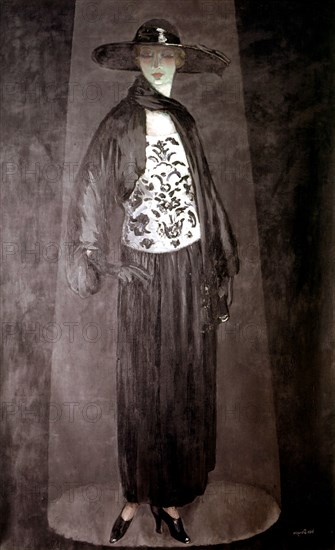 Van Dongen, La robe de Paul Poiret