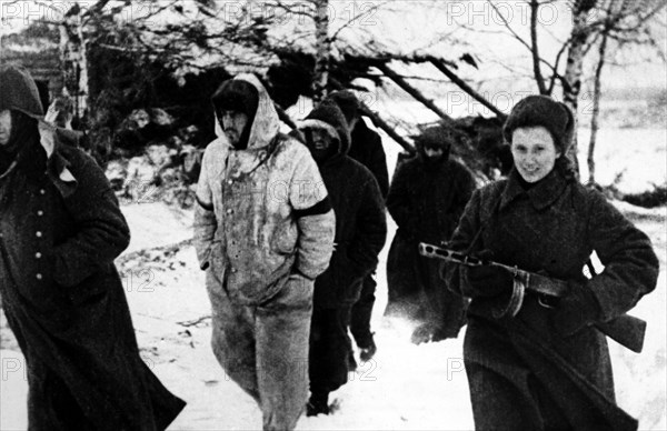 Resistance fighter in Russia