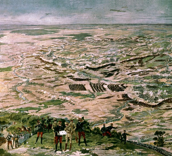 Theodore de Sala, Panorama on the Battle of the Marne