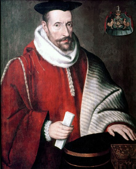 Anonymous, Portrait of Oudinet Godrau, President of the Parliament of Burgundy