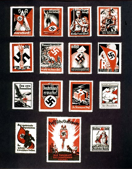 Nazi propaganda stamps