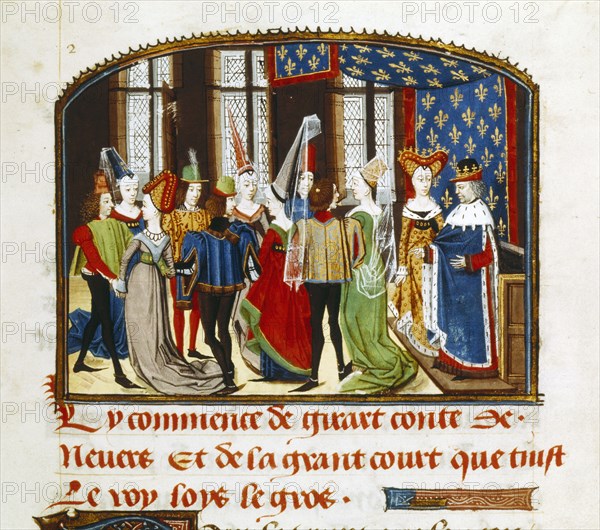 Roman de la violette, fait pour Philippe le Bon, duc de Bourgogne