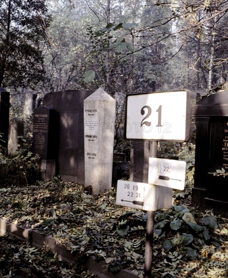 Franz Kafka tomb, Prague