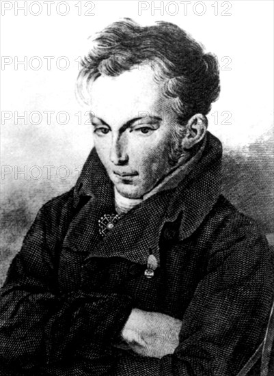 Alexander Pushkin's life (1799-1837), Portrait of Joukovsky, Pushkin's guardian angel