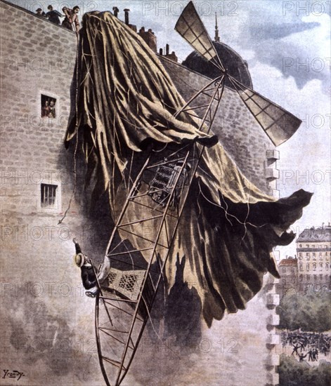 Accident du dirigeable de Alberto Santos-Dumont (1901)