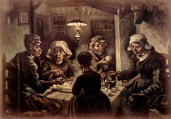 Van Gogh, The Potato Eaters