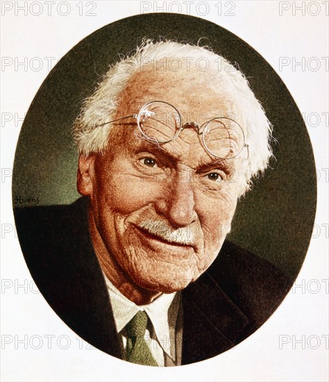 Portrait of Carl Gustav Jung