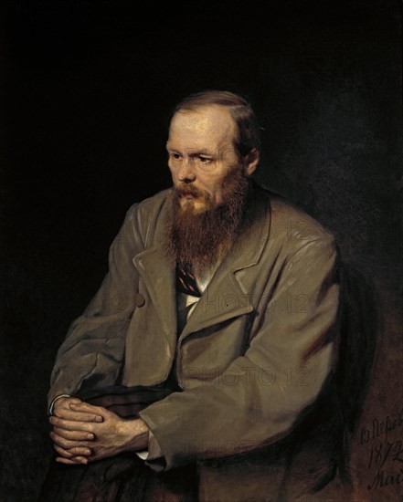 Perov, Portrait of Dostoïevsky, 1872
