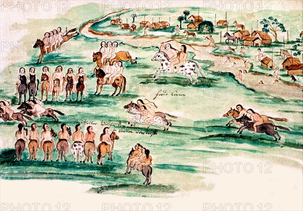 Zwettler Codex. Life of Guarani Indians seen by a Jesuit father