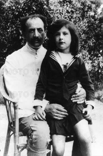 Simone Weil (1909-1943) as a child