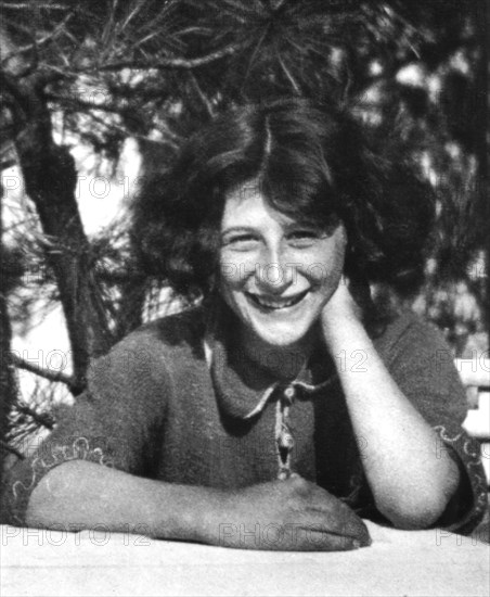 Simone Weil (1909-1943) in her schoolgirl years