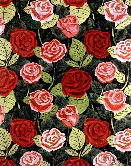 Dufy, Roses rouges et roses