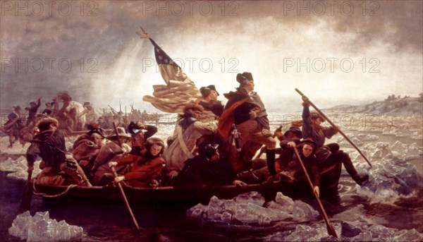 Emmanuel Leutze, Washington crossing the Delaware (war of American independence)