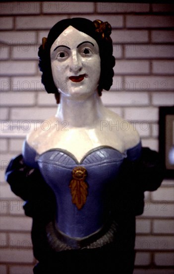 Figurehead from a Danish ship (19thC)