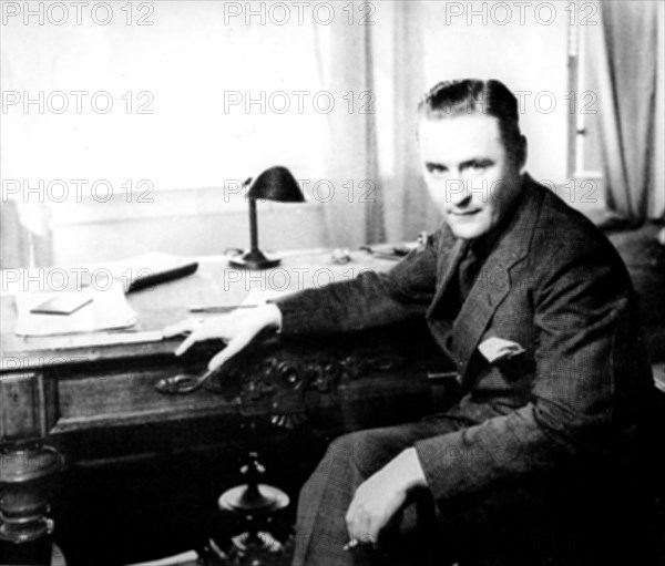 Portrait de Scott Fitzgerald