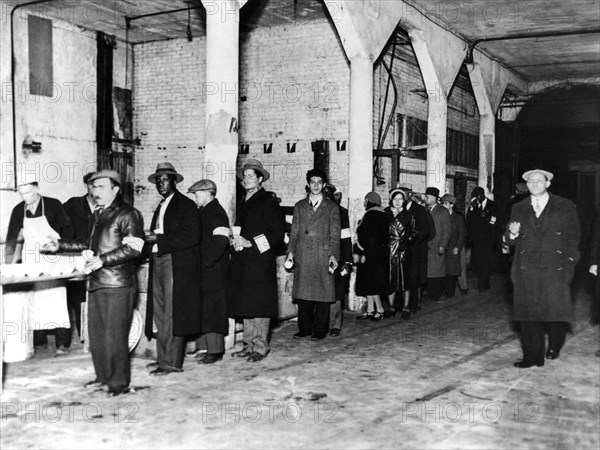 The Salvation Army feeding the jobless during the Great Depression