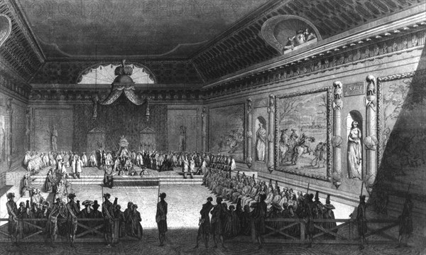 Assemblée de notables à Versailles