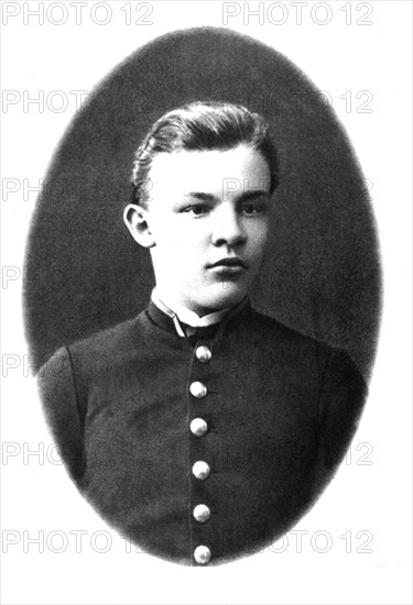 Lenin during his schoolboy years