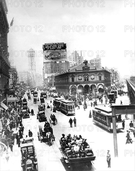 Photographie de Byron. New York. Broadway