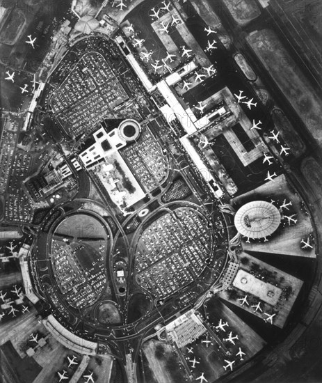 New York. Aerial view from Kennedy Airport