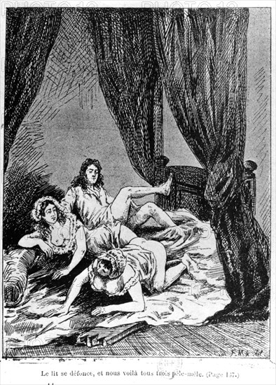 Scene from 'Histoire de ma vie' by Casanova