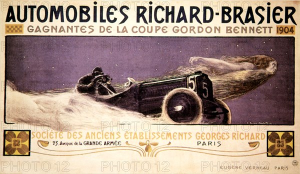 Advertising poster by H. Bellery-Desfontaines (1904)