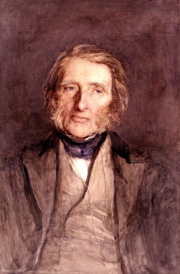 Portrait of John Ruskin by Sir H. von Herkomer