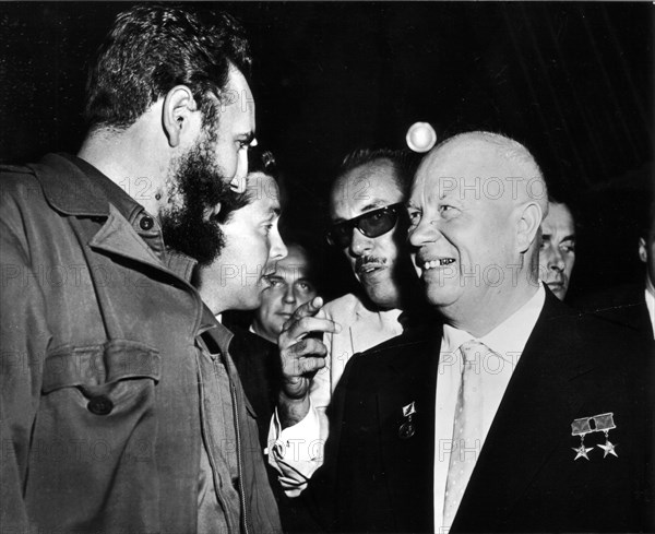 Rencontre entre Nikita Khrouchtchev et Fidel Castro, 1960
